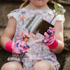 Kent & Stowe Kids Pink Dinosaur Gardening Gloves