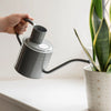 Kent & Stowe Indoor Metal Watering Can 1ltr Warm Grey