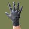Black Nitrile Disposable Gloves Size Lg Pack of 5